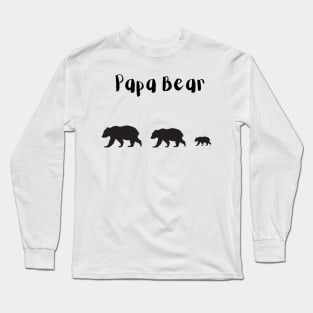 Papa Bear Long Sleeve T-Shirt